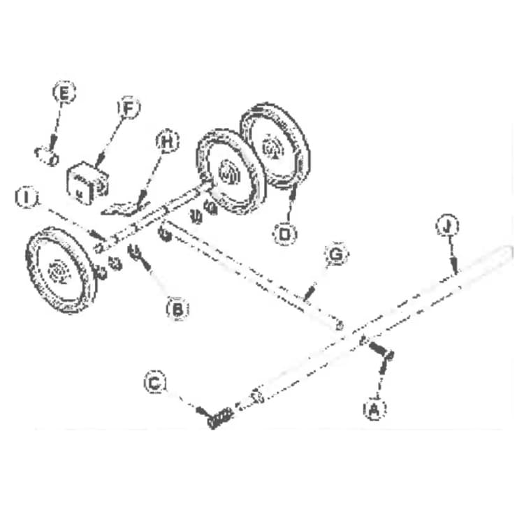 1217A S/N 34602-49999 W-A121718 Stack Wheel