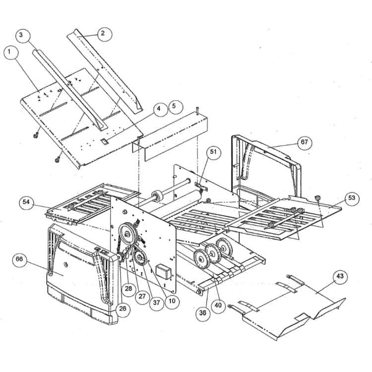 1217A S/N 31450-34601 Right Rear