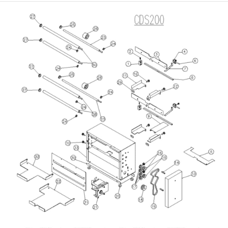 CDS200 Main Assembly