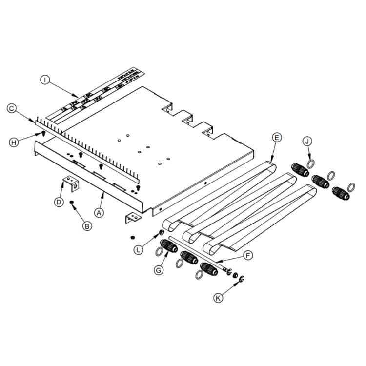 1217A S/N 50000 and Up Conveyor Table