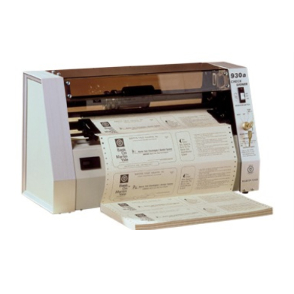 Martin Yale 930A Automatic Check Signing Machine