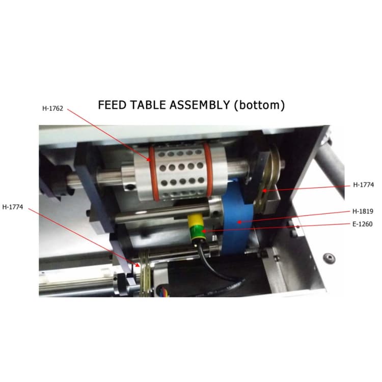 FC114 Air Digital-Feed Table Bottom