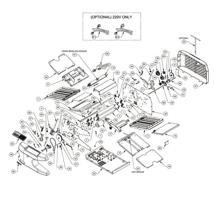 Martin Yale 2051 Smartfold Paper Folding Machine