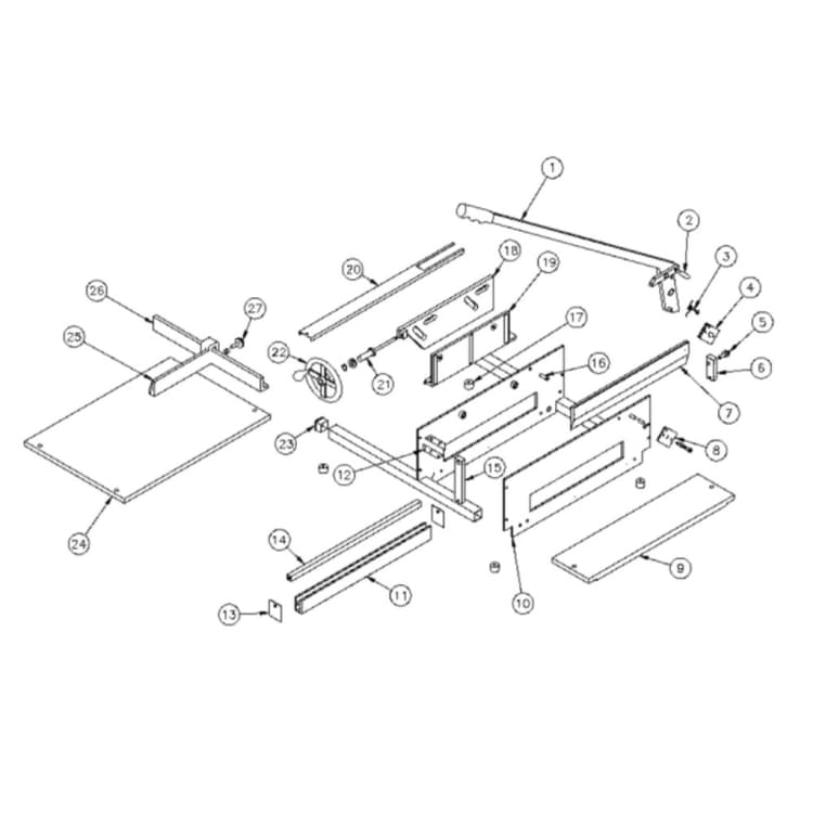 7000e Commercial Cutter Assembly 2