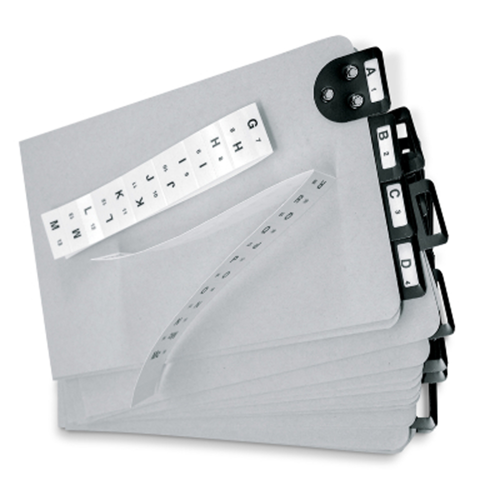 Martin Yale 14880 8" X8" Posting Tray Index Set